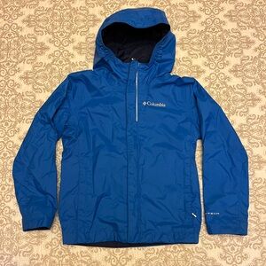 Columbia Boy’s Rain Coat / Jacket, Blue, Size XS 6/7
